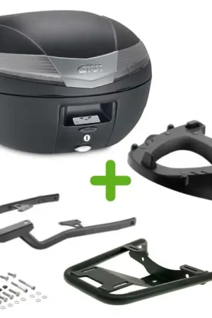 Certifié Pack Givi Monokey Top Case + Support pour V-Strom 650 (04-11)