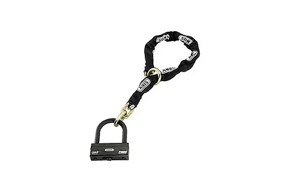 Expédition Rapide Antivol moto U + Chaine ABUS Granit Power 58/140HB100 + 12KS120 SRA / NF / FFMC