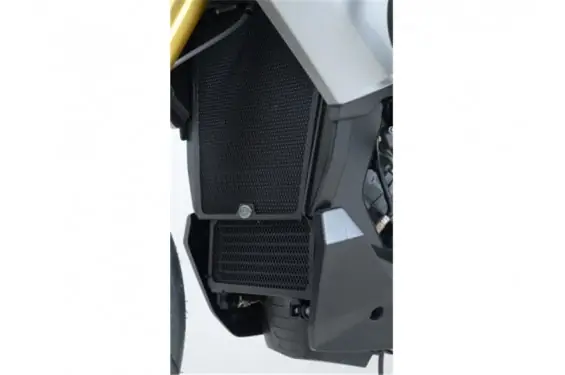 Achat Immédiat Protection de Radiateur Huile & Eau Alu R&G pour Aprilia Caponord 1200 (13-18) - RAD0153BK