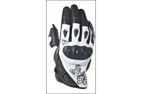 Gants Moto Roadster Ixon Rs Tatoo Vx Hp Noir - Blanc Solde