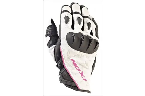 Gants Moto Femme Roadster Ixon Rs Tatoo Vx Hp Noir - Blanc - Rose Achetez Aujourd'hui