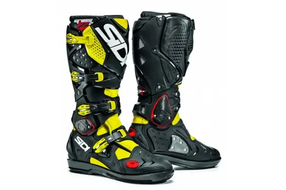Botte Moto Cross SIDI CROSSFIRE 2 SRS Noir - Jaune Réduction