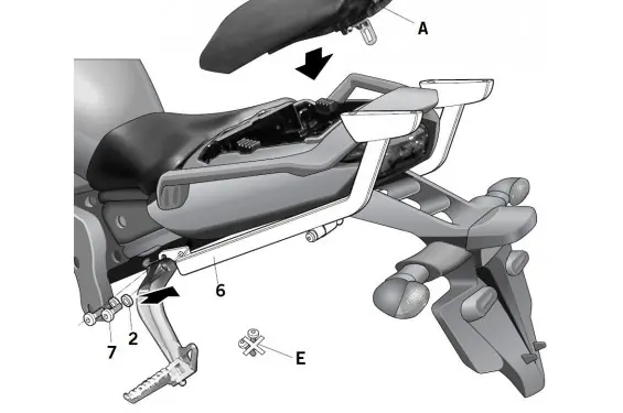 Bon Plan Support Top Case Shad pour FZ8 (10-16)