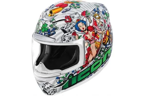 Certifié Casque Moto ICON Airmada Lucky Lid 2