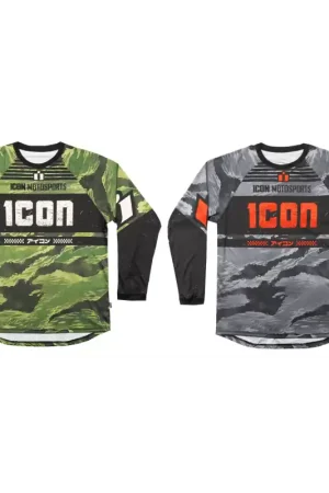 Maillot Cross ICON TIGERS BLOOD Expédition Rapide