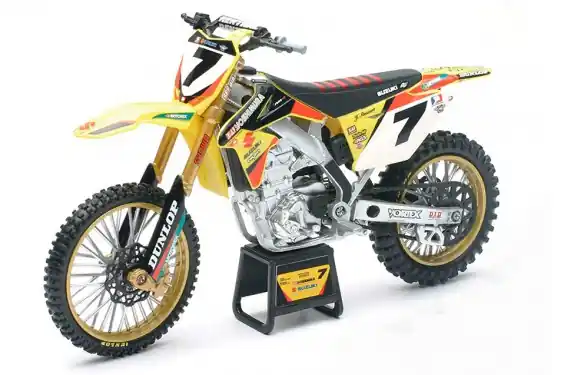 Affaire À Saisir Maquette Moto 1/12 ème SUZUKI RMZ 450 Replica JAMES STEWART N°7