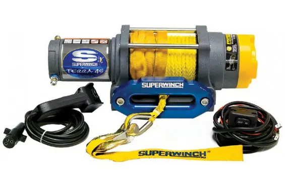 Prix Cassé Treuil Electrique Quad Superwinch TERRA 45 SR Câble Synthétique