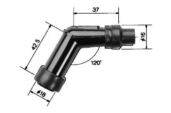 Usine Directe Capuchon Antiparasite NGK VD05EG Moto, Scooter, Quad
