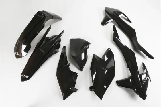 Retour Gratuit Kit Plastique UFO pour Moto KTM EXC-F250 (17-19) EXC-F350 (17-19) EXC-F450 (17-19) EXC-F500 (17-19) - KTKIT518