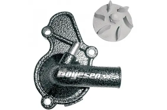 Seulement Aujourd'hui Kit Pompe à Eau Gros Volume Grise BOYESEN pour Quad Honda TRX 450 R (04-05)