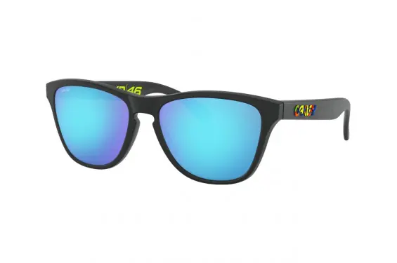 Lunette de soleil enfant OAKLEY Frogskins Valentino Rossi Verres PRIZM Sapphire Prix Réduit