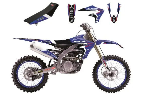 Acheter Direct Kit Déco Yamaha Dream Graphic 4 + Housse de selle pour Yamaha YZ250 F (10-13)