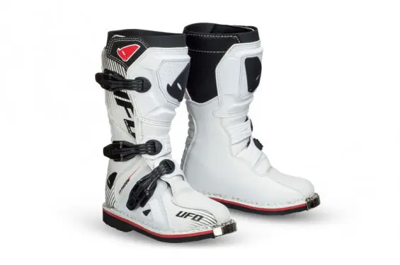 Usine Directe Bottes Enfant Moto Cross UFO TYPHOON Blanc