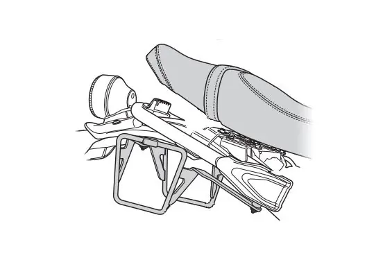 Certifié Support sacoches latérales Shad "Side Bag Holder" pour Yamaha XSR 700 (17-24)