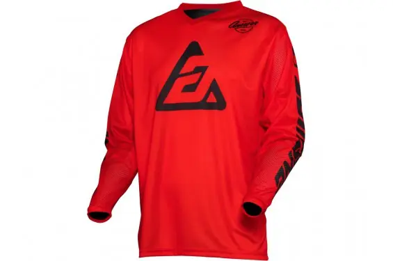Maillot Cross ANSWER ARKON BOLD Rouge - Noir Expédition Rapide