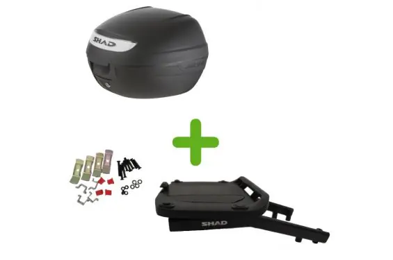 Acheter Direct Pack Shad Top Case + Support pour Africa Twin 1100 CRF L (20-23)