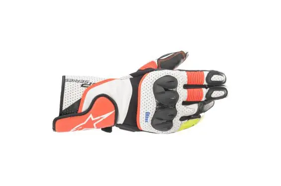Affaire À Saisir Gants moto Cuir SP-2 V3 Alpinestars - Rouge, Noir, Blanc