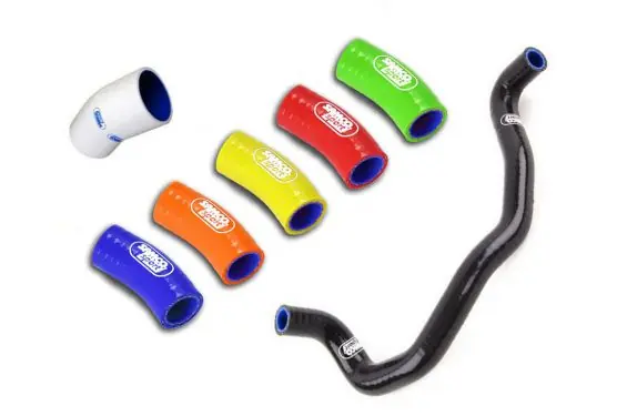 Top Vente Durites de Refroidissement Samco pour FE 450 et FE 501 (20-23) - 4 durites - KTM-117ORANGE