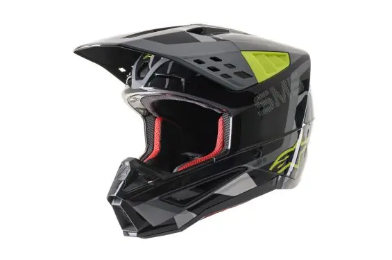 Casque Moto Cross ALPINESTARS SM5 ROVER, ECE Commander Maintenant