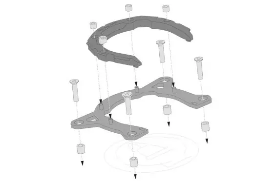 Must-Have Sacoche de Réservoir Pro Sw-Motech pour Monster 696 (08-14) TRT.00.787.20300/B