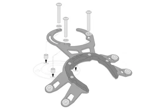 Sacoche de Réservoir Pro Sw-Motech pour XJR 1300 (15-17) TRT.00.787.21400/B Prix Cassé