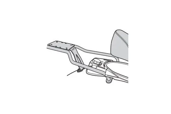 Paiement Sécurisé Support Top Case Shad pour Vespa GTS 125 / 300 (19-20)