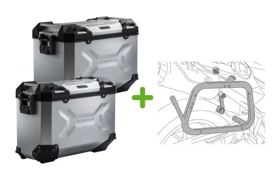 Kit Valises Latérales Trax ADV SW-Motech pour Tiger 1050 (06-12) KFT.11.605.70000 Meilleure Vente