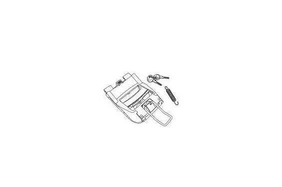 Authentique Kit Serrure Shad pour Top Case SH45