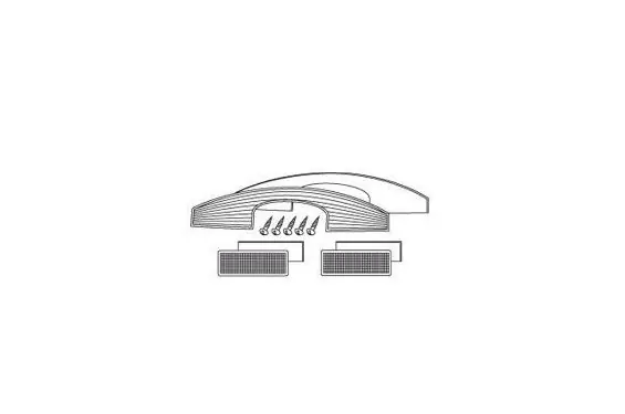 Satisfait Ou Remboursé Kit Catadioptre Shad pour Top Case SH45