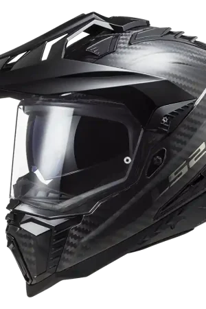 Casque Cross / Enduro LS2 EXPLORER CARBON SOLID Authentique