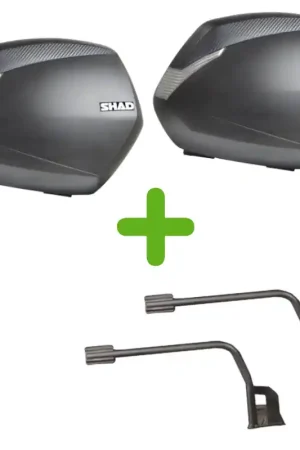 Pack Valises Latérales Shad + Support 3P pour Yamaha MT-10 (16-21) Commande En Gros