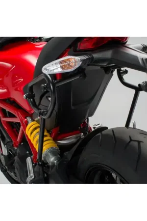 Paiement Sécurisé Support latéral SLC SW-Motech gauche pour Ducati Monster 1200 (17-21) HTA.22.885.10001