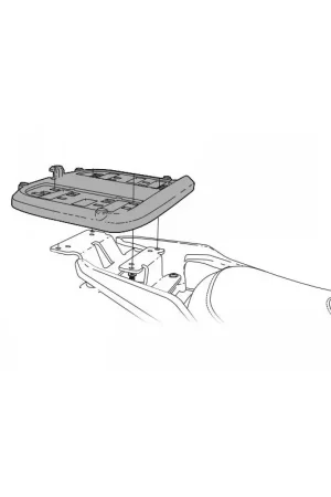 Achat Immédiat Support Top Case Scooter pour Kymco X-Town City 300 (22-25)