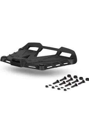 Paiement Sécurisé Platine Aluminium Noir Top Case + Visserie TERRA TR55 - TR48 - TR37