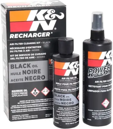 KIT D‘ENTRETIEN DE FILTRE À AIR NOIR Prix Réduit