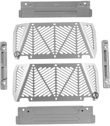 PROTECTION DE RADIATEUR ARGENT KAWASAKI Commande En Gros