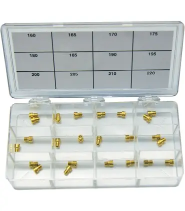 Certifié Kit de gicleurs de carburant Keihin HD 24 pièces - HDJK12