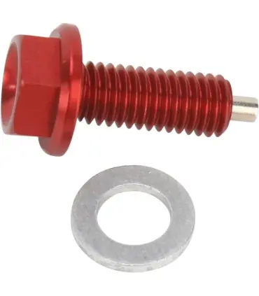 BOUCHON DE VIDANGE MAGNÉTIQUE ROUGE Authentique