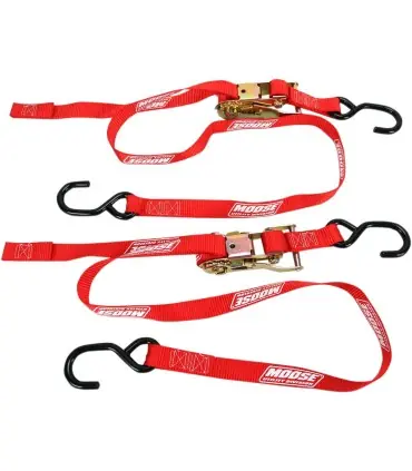 SANGLES D‘ARRIMAGE 1 CLIQUET ROUGE Authentique